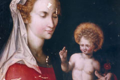 Painting before conservation